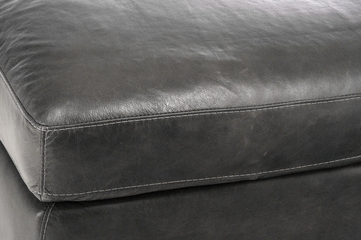 Nicco Leather Cocktail Ottoman